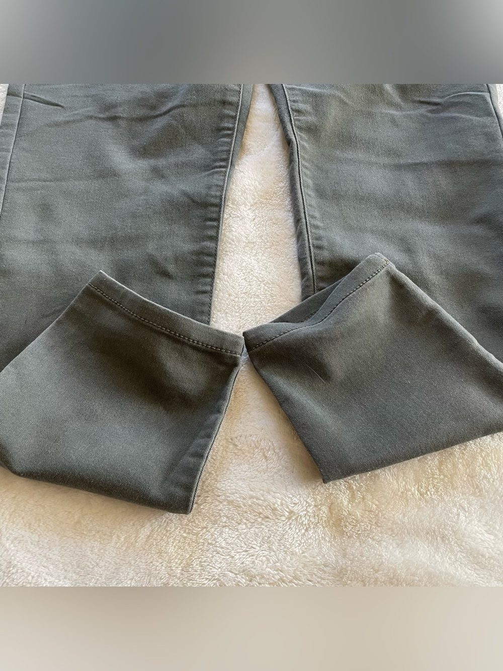 Knox Rose Olive Green Slacks size 10 - Picture 6 of 13